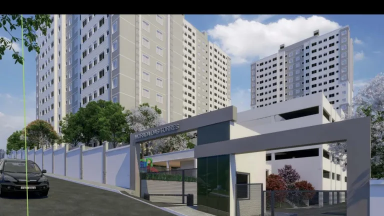 Apartamento com 2 Quartos à Venda ou Temporada, 43 m² em Vila Nossa Senhora das Vitórias - Mauá