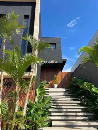 Imagem Casa de condomínio à venda, no Villa Piemonte, em Franca, Parque Universitário, com 3 quartos, 232m2