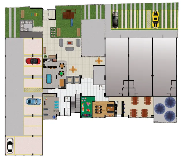 Imagem Apartamento à venda em Caxias do Sul, Nossa Senhora da Saúde, com 3 quartos, 73.28m2