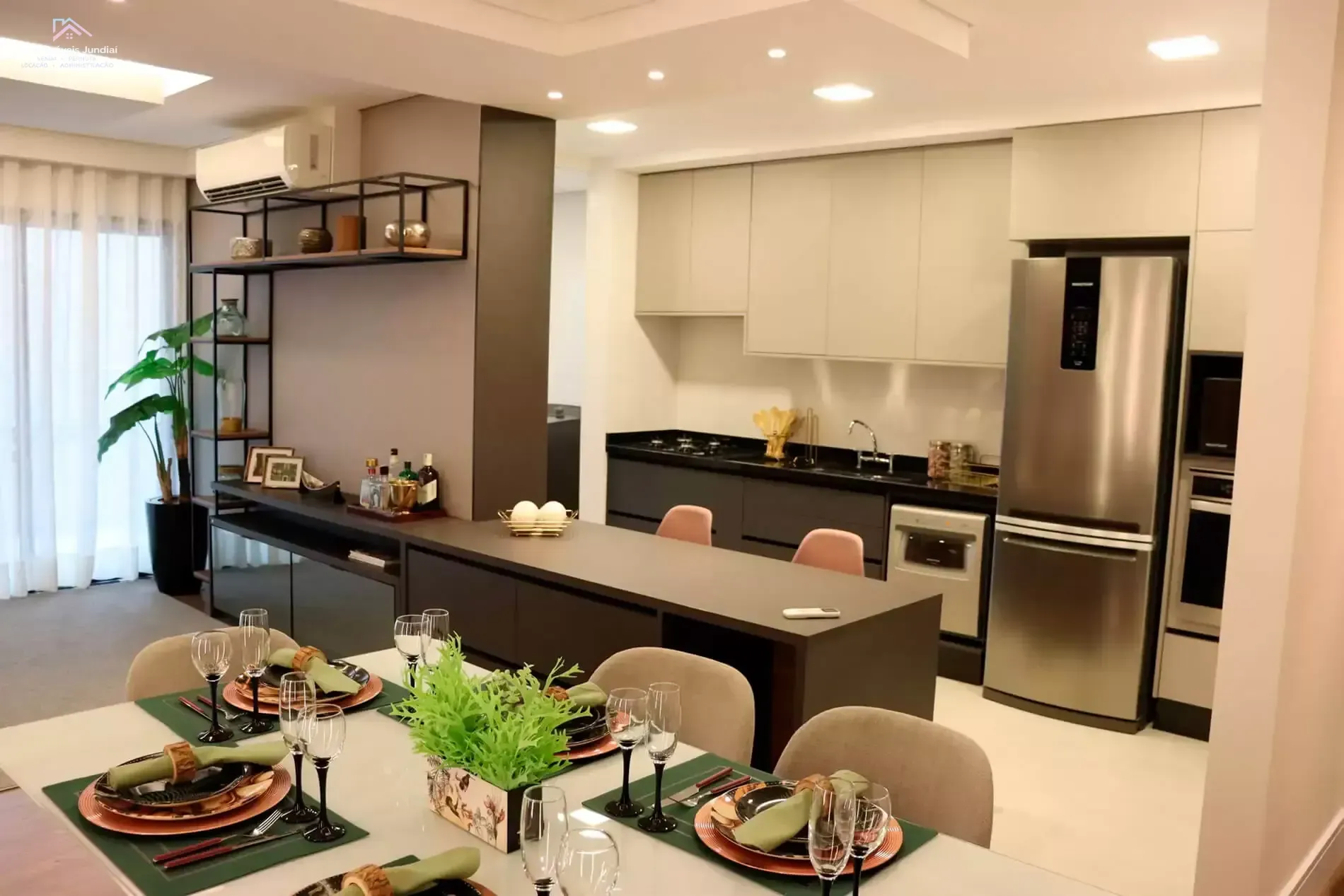 Imagem Apartamento à venda Residencial Odeon - Área útil 95 a 112 m2 - 3 dormitórios - Portal do Paraíso -