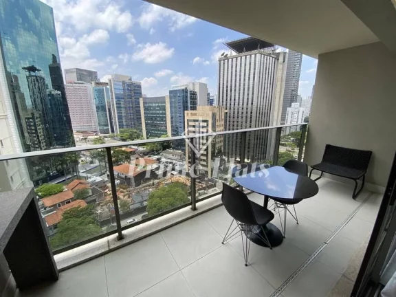 Imagem Flat disponível para locação no VHouse por JFL Living, com 36m², 1 dormitório e 1 vaga
