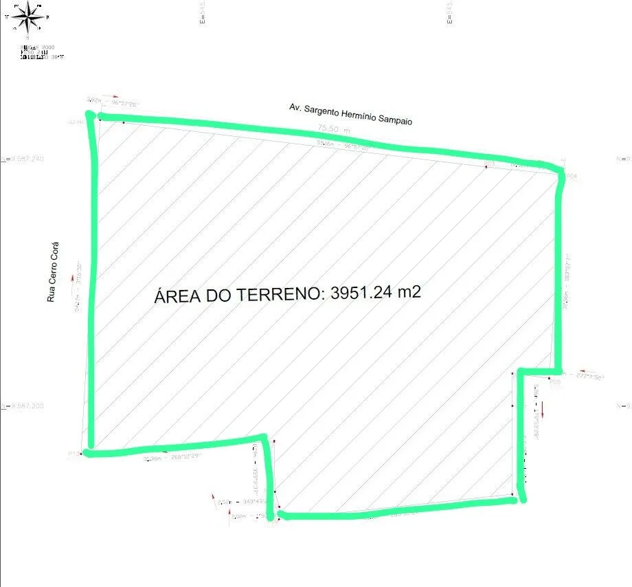 Foto do imóvel Terreno para Venda em Fortaleza, Monte Castelo em Avenida Sargento Hermínio Sampaio, 5317 - Monte Castelo, Fortaleza - CE