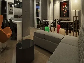 Imagem Imóvel no Brás, São Paulo-SP: Apartamento 1 quarto, 1 banheiro, 28m² - Condomínio Br Caetano. Venha conferir!