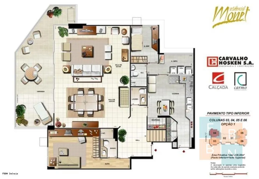 Imagem Apartamento para Venda em Rio de Janeiro / RJ no bairro Barra da Tijuca