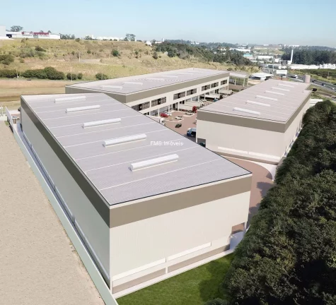 Imagem Galpão Comercial de Alto Padrão para Locação em Jundiaí-SP - Bairro Aeroporto 4 Salas, 4 Banheiros, 4 Vagas 3.911,64m² de Área