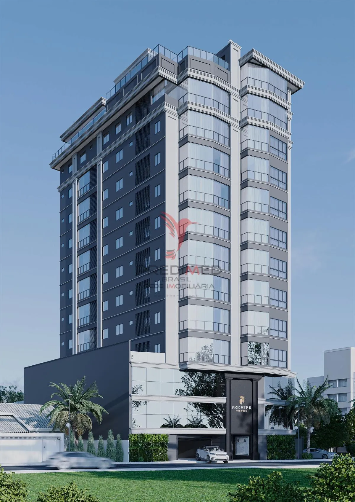 Imagem Localizado na região central de Penha o PremierTower está na praia de Armaçãodo Itapocorói