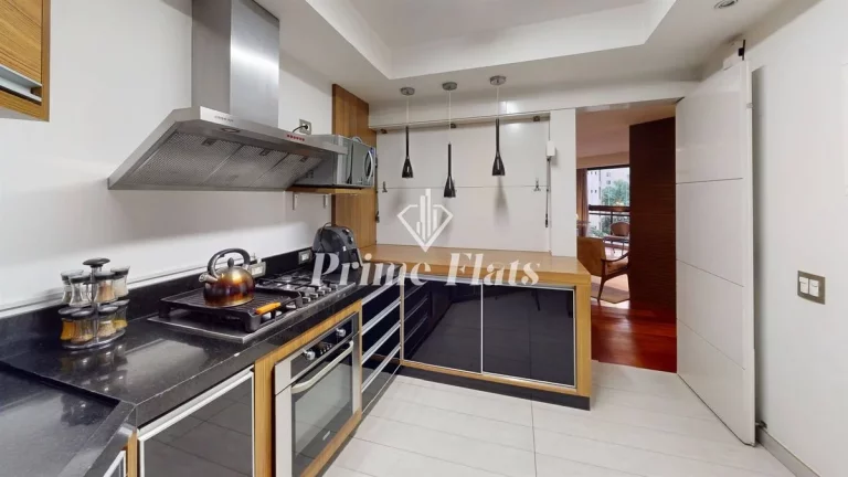 Imagem Flat disponível para locação no The Sutton House com 120m², 3 dormitórios e 2 vagas de garagem