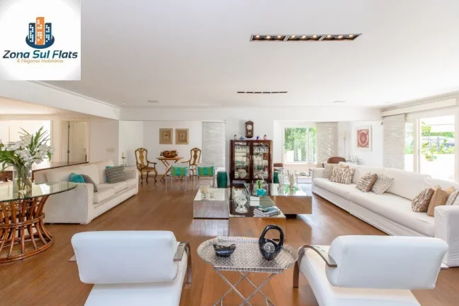 Imagem Casa Alto Padrão à Venda No Morumbi Com 4 Suítes e 6 Vagas - Condomínio Fechado