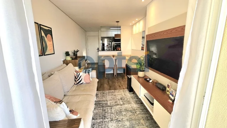 Imagem Apartamento de 2 dorms (suíte), 1 vaga com churrasqueira à carvão no condominio Exuberance Club