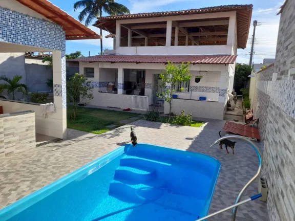 Imagem LINDA CASA A VENDA COM 3 QUARTOS PISCINA NA PRAIA DO MORRO
