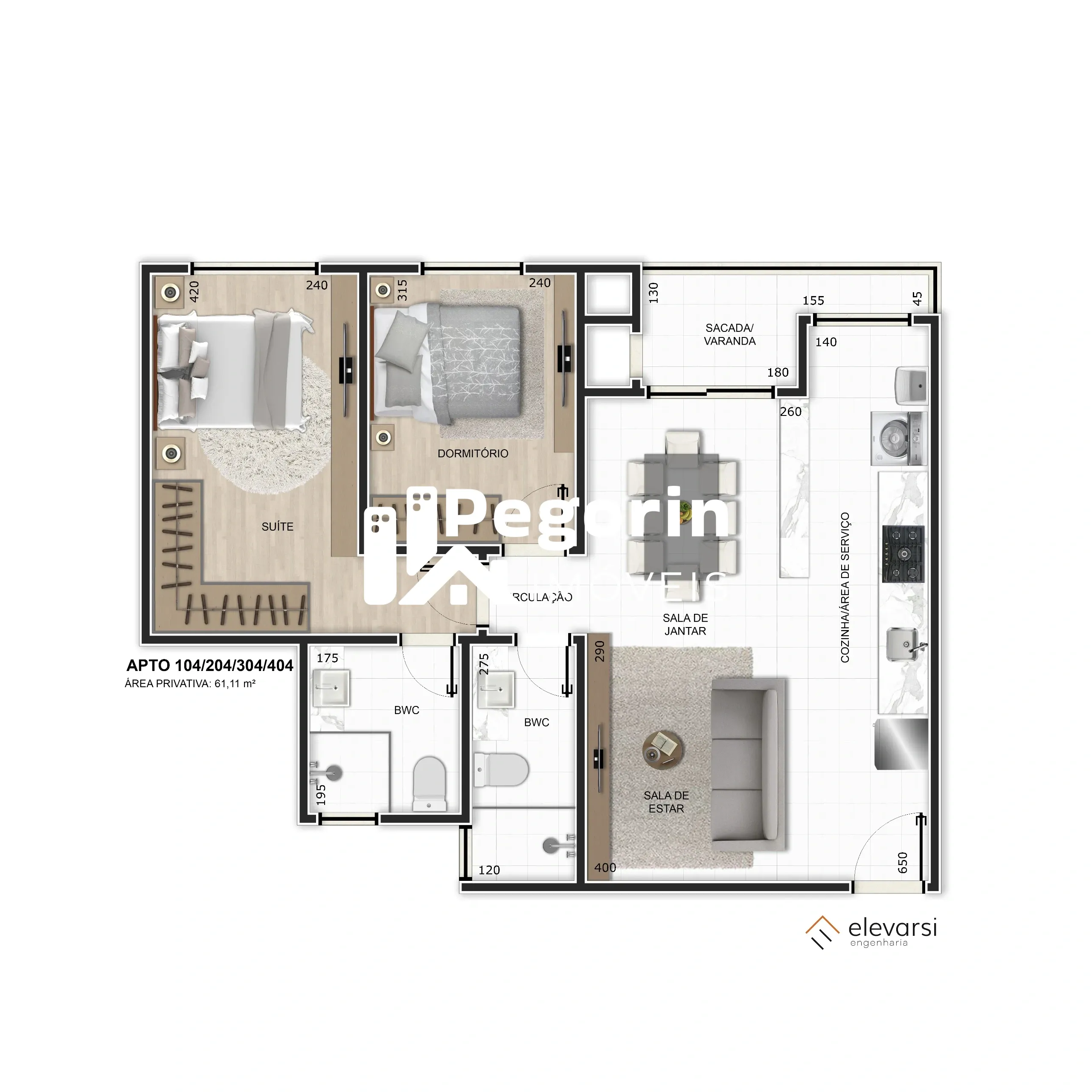 Imagem Apartamento à venda com 3 quartos e churrasqueira em Centro, Pinhais