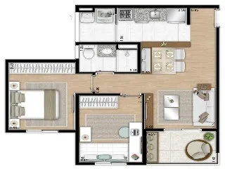 Imagem CONDOMÍNIO AMISTÁ ESPECIAL RESORT, AMISTÁ ESPECIAL SÃO PAULO, apartamento à venda em São Paulo, apartamento para venda em São Paulo, comprar ap