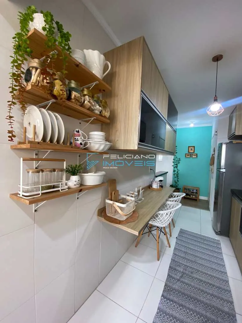 Imagem Apartamento com 3 quartos, Ocian, Praia Grande - R$ 636 mil, Cod: 4959