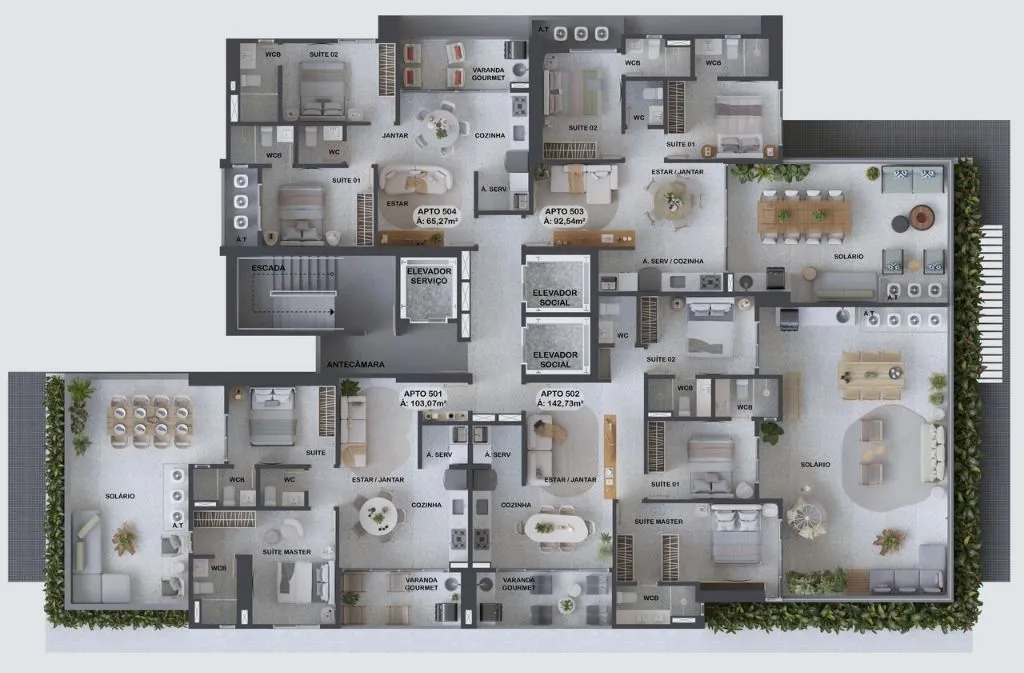 Imagem Apartamento à venda, 65 m² por R$ 721.992,11 - Jardim Oceania - João Pessoa/PB