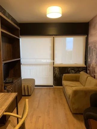 Imagem Apartamento para locação no Itaim Bibi, 1 quarto, 1 vaga de garagem.