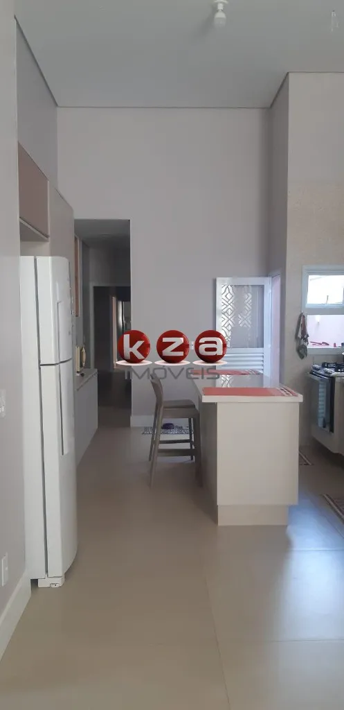 Imagem Casa moderna térrea com 3 suítes, espaço gourmet e piscina em condomínio de Valinhos-SP - Residencial Santa Maria.