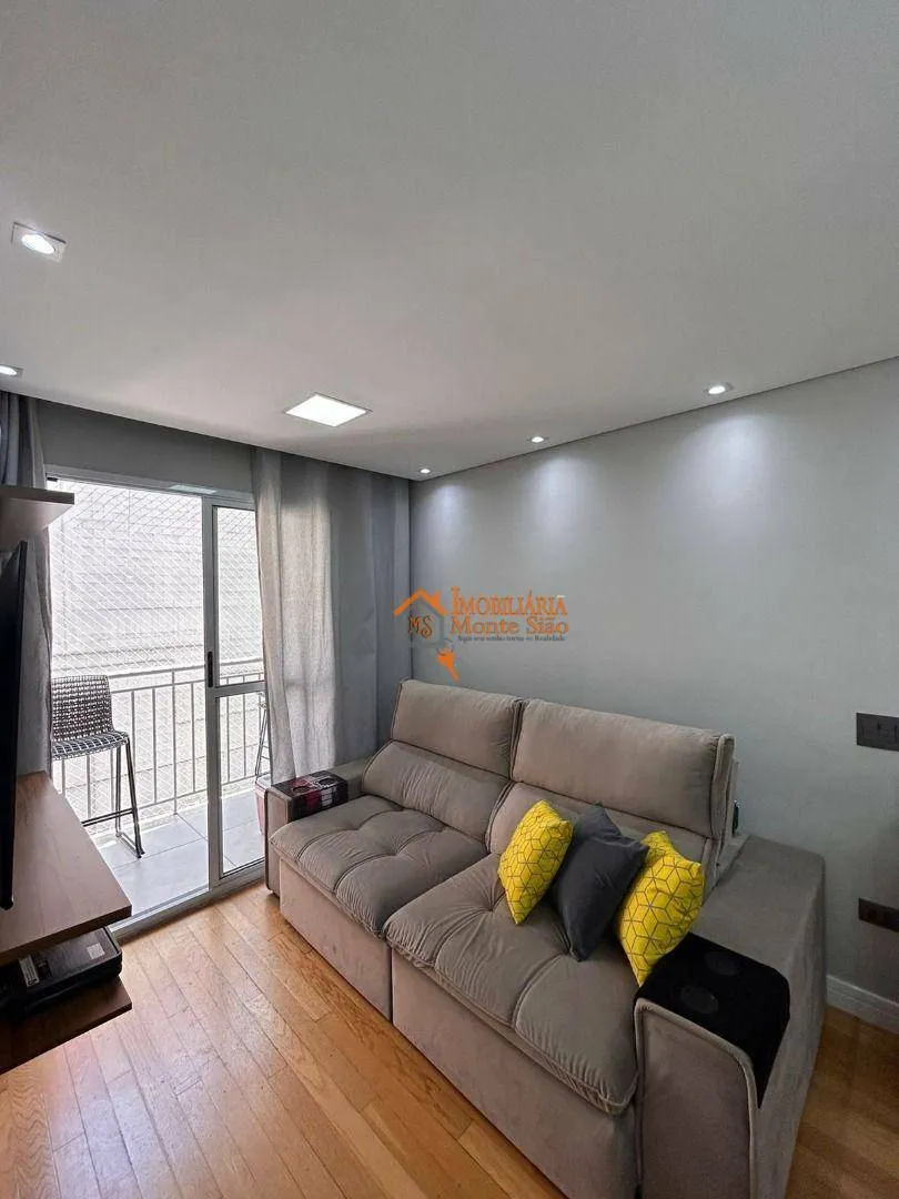 Imagem Apartamento com 3 dormitórios à venda, 62 m² por R$ 415.000,00 - Jardim Bela Vista - Guarulhos/SP