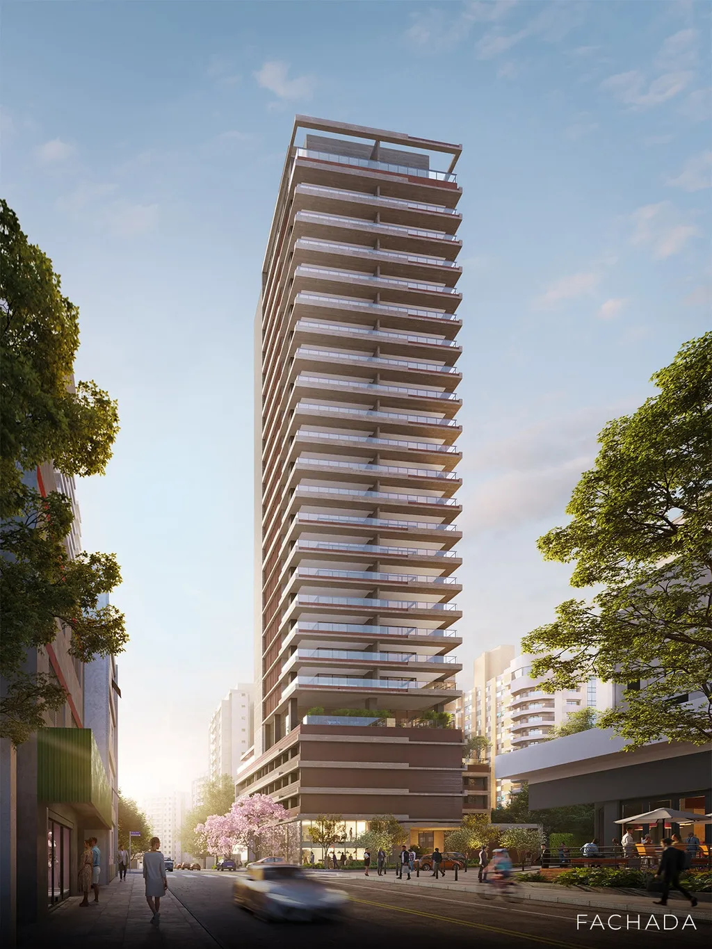 Imagem Apartamentos de 3 a 5 suítes, de 171m² a 350m², com arquitetura internacional assinada por Aflalo...