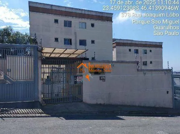 Imagem Apartamento com 2 dormitórios à venda, 45 m² por R$ 145.017,33 - Parque São Miguel - Guarulhos/SP