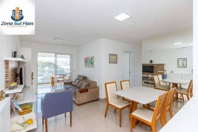 Imagem Apartamento à Venda Em Santo Amaro Com 3 Dormitórios Sendo 1 Suíte e 2 Vagas
