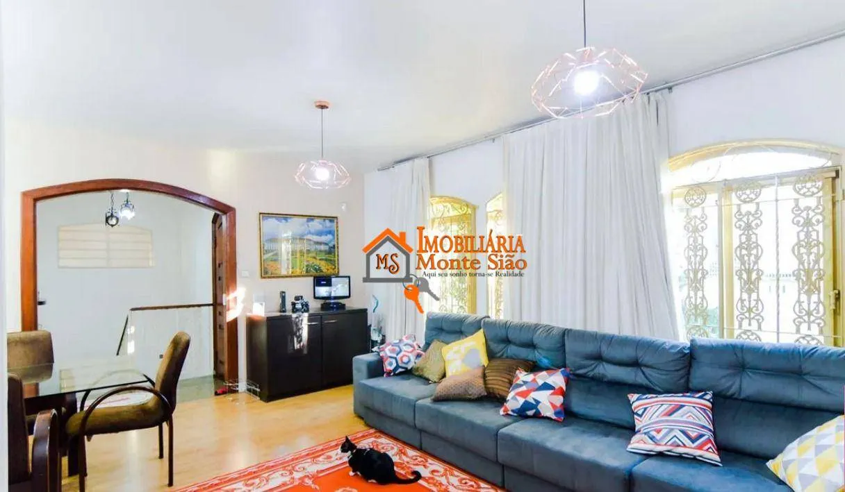 Imagem Sobrado com 6 dormitórios à venda, 245 m² por R$ 1.200.000 - Vila Galvão - Guarulhos/SP