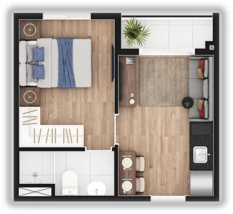 Imagem CONNECT PAULISTA - VINX - Studios de 23m², ótimo para morar ou investir na região da Bela Vista! !