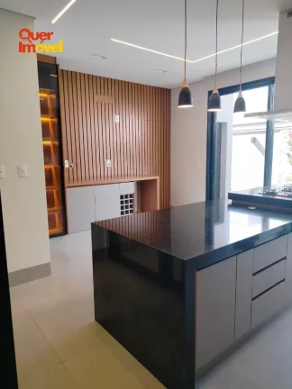 Imagem Oportunidade única! Casa em condomínio no Jardim Cybelli, Ribeirão Preto-SP. 3 suítes, 5 banheiros, 4 vagas. Condomínio Vila Romana 1.Quer Imóvel