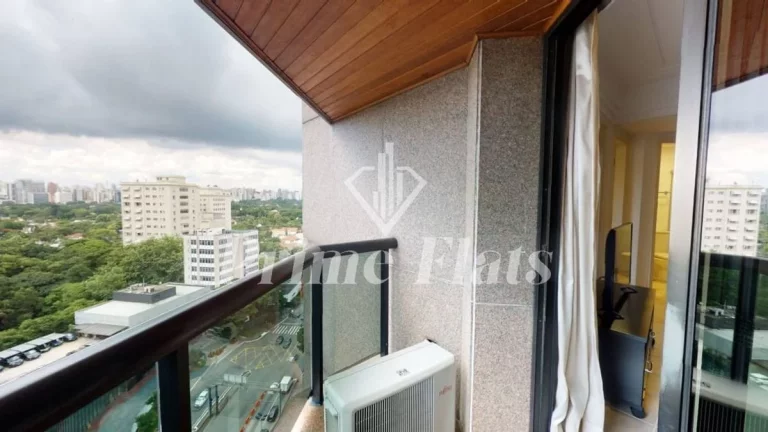 Imagem Flat disponível para venda no Golden Tower Residence no Itaim, com 40m², 1 dormitório e 1 vaga de garagem