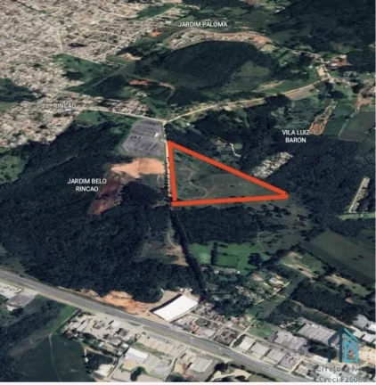 Imagem Terreno de 159.278m² com 96.100m² de área livre no eixo da CITICOL - Colombo(PR).