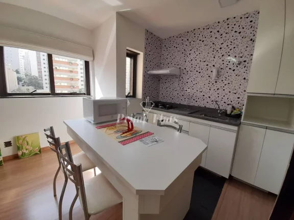 Foto do imóvel Flat disponível para locação no The Plazza Residence Flat, com 37m², 1 dormitório e 1 vaga de garagem em Avenida Brigadeiro Luís Antônio