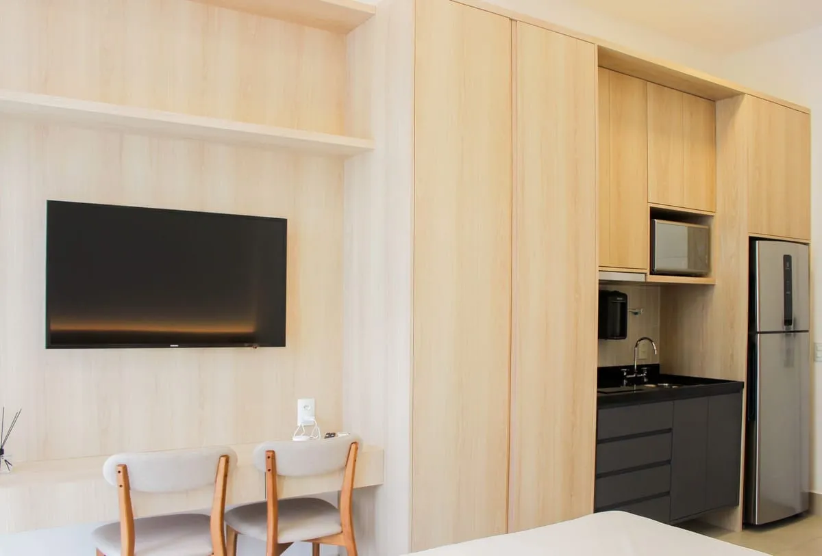 Imagem Apartamento com 1 Quarto para alugar, 25m² - Brooklin