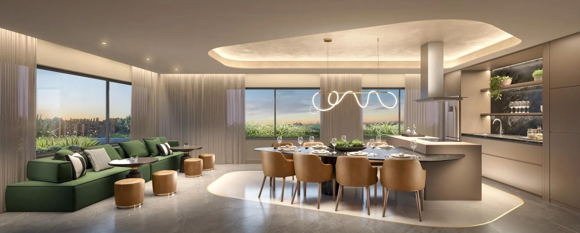 Imagem Apartamento no Skyglass Parque Moinhos