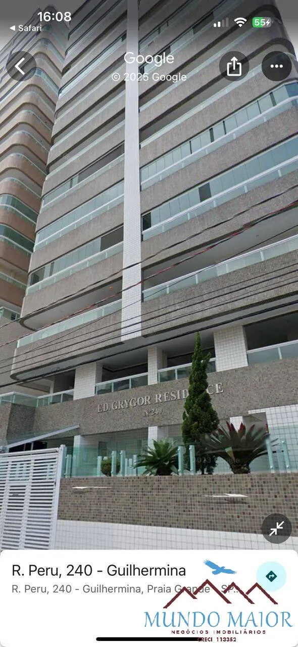 Imagem Apto de 2 Dorm- 1 suíte, sacada gourmet Predio Frente P/Mar -Praia Grande !