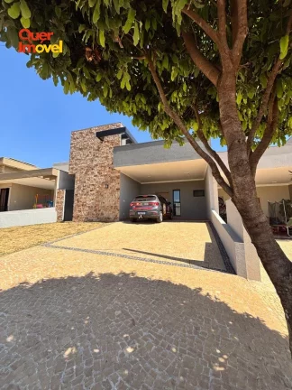 Imagem Casa de alto padrão em condomínio no Jardim Cybelli em Ribeirão Preto-SP! 3 quartos, 3 suítes, 3 salas, 5 banheiros, 4 vagas de garagem e 149,15 m² de área. Quer Imóvel Negócios Imobiliários!