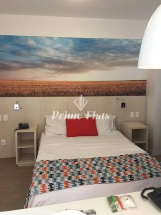 Imagem Flat disponível para venda no Comfort Suites Alphaville, com 28m², 1 dormitório e 1 vaga