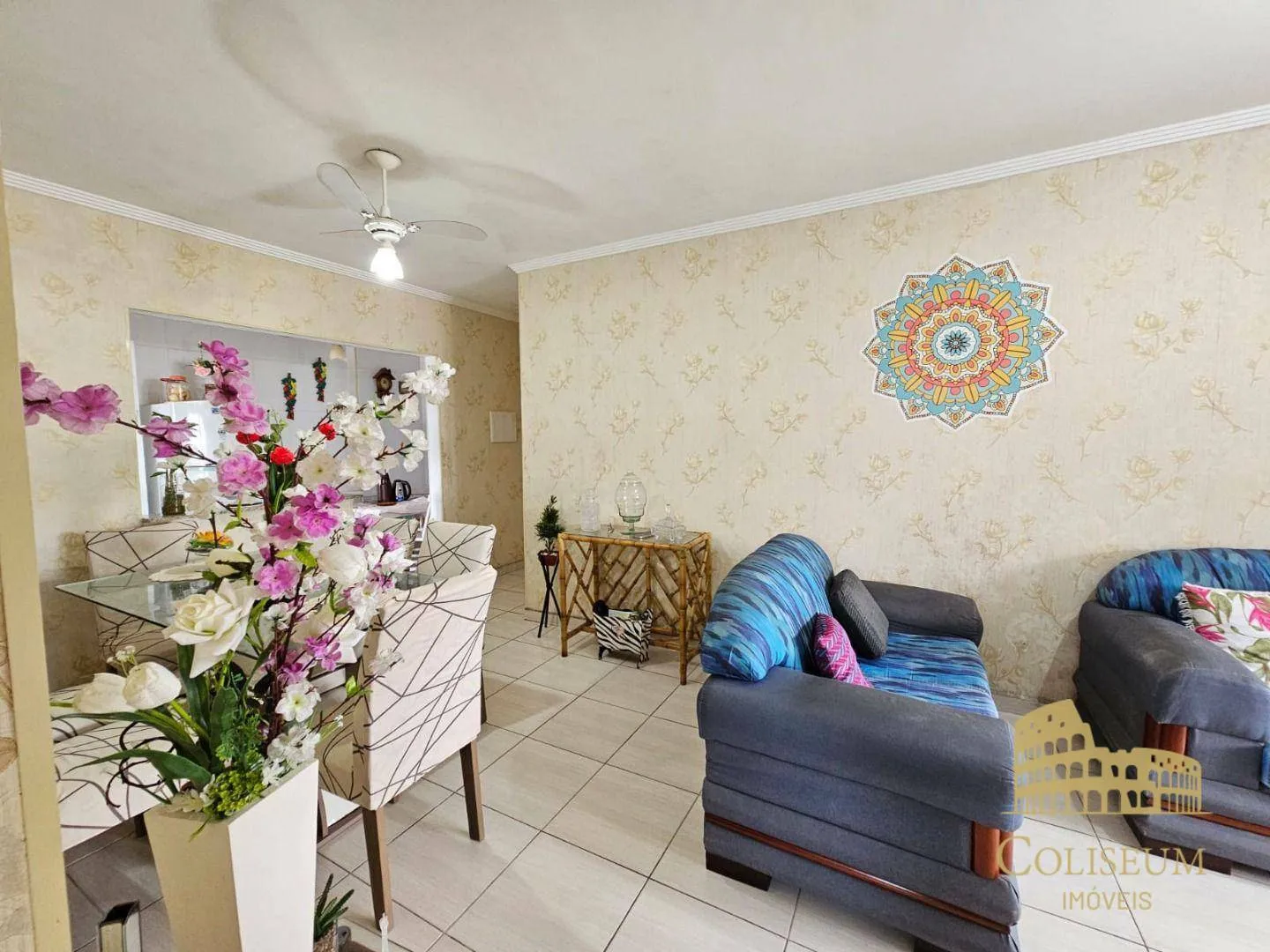 Imagem Apartamento com 2 dormitórios à venda, 87 m² por R$ 550.000,00 - Vila Assunção - Praia Grande/SP