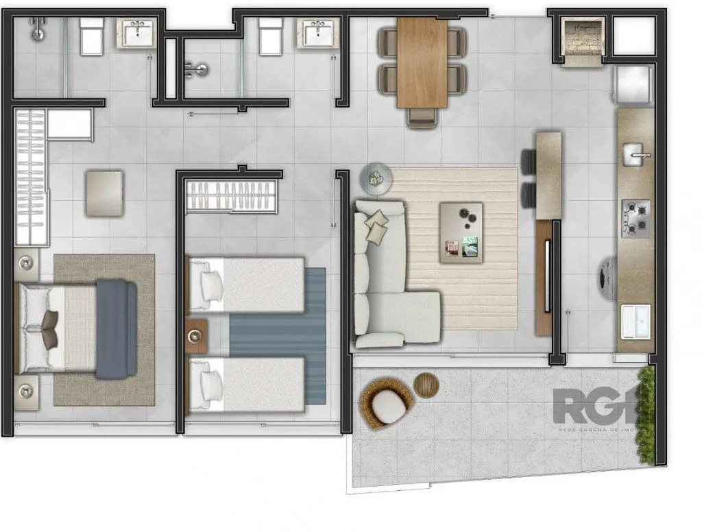 Imagem Apartamento em Centro