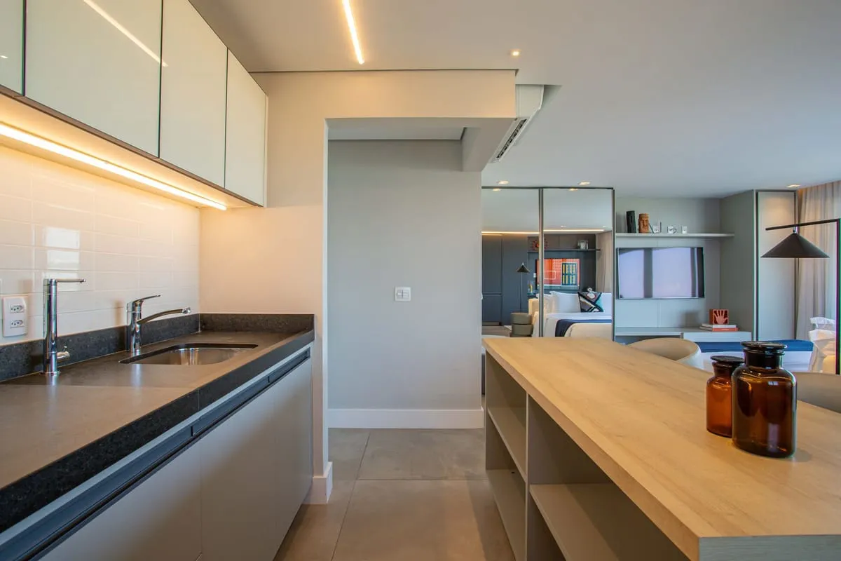 Imagem Apartamento com 1 Quarto para alugar, 64m² - Pinheiros