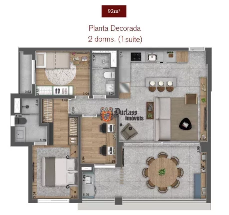 Imagem Apartamento com 3 dormitórios à venda, 92 m² por R$ 1.384.303,23 - Vila Madalena - São Paulo/SP