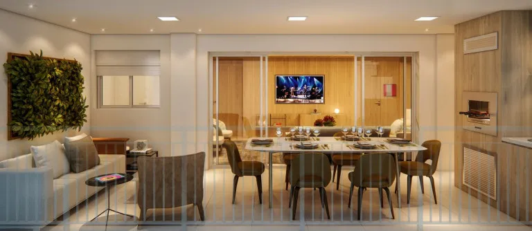 Imagem Apartamento com 3 Quartos à Venda, 105 m² em Vila Anastácio - São Paulo