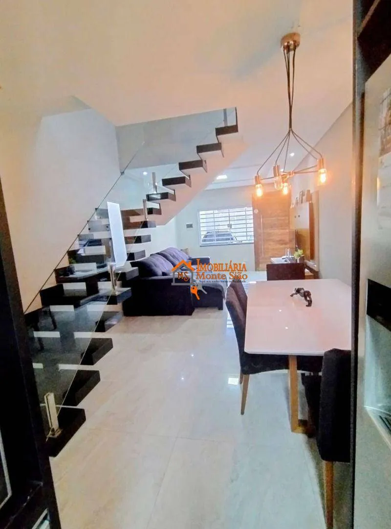 Imagem Sobrado com 3 dormitórios à venda, 100 m² por R$ 741.899,00 - Jardim do Papai - Guarulhos/SP