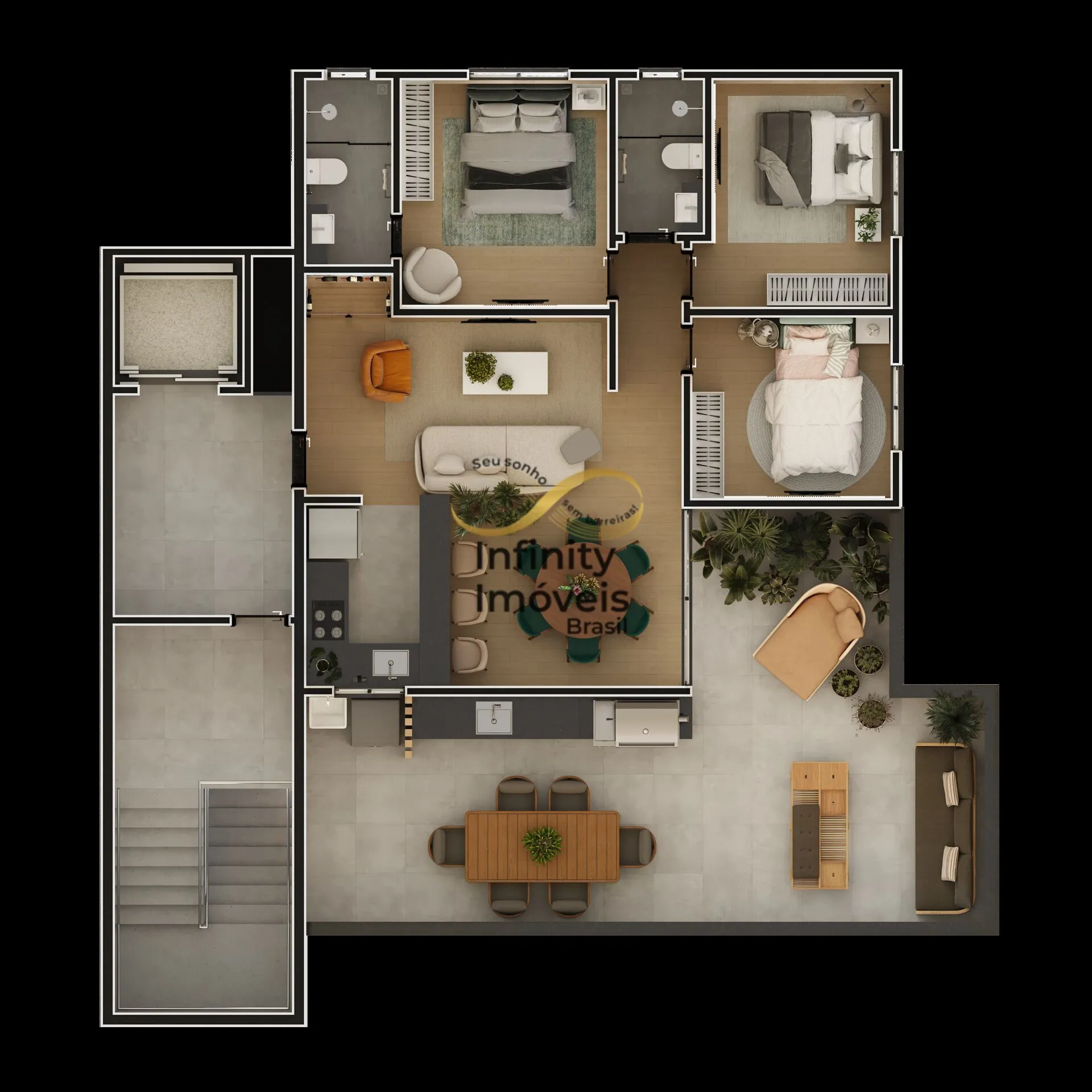 Imagem DEL IARA - Apartamento à venda no bairro Brasil Industrial (Barreiro) - Belo Horizonte/MG