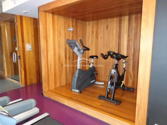 Imagem Apartamento à venda no Cambuí, em Campinas/SP. Possui um dormitório, banheiro, sala com ambientes...