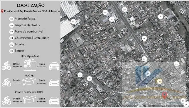 Imagem Apartamento para Venda em Curitiba, Uberaba, 1 dormitório, 1 banheiro