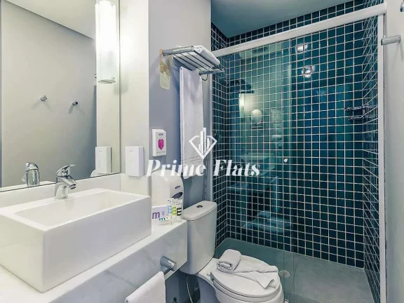Imagem Flat disponível para venda no Mercure São Paulo JK Vila Olímpia, com 33m², 1 dormitório e 1 vaga