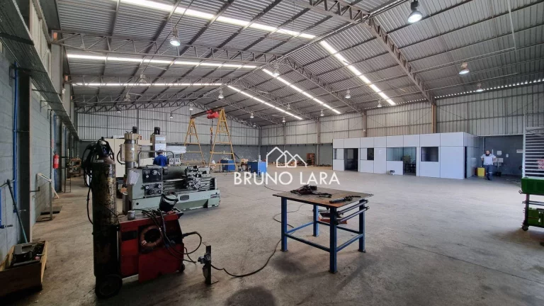 Imagem Galpão disponível para locação no Condomínio Industrial Valle dos Igarapés – Igarapé/MG.