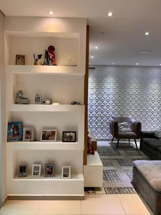 Imagem Apartamento com 3 dormitórios à venda, 90 m² por R$ 600.000 - Campestre - Santo André/SP