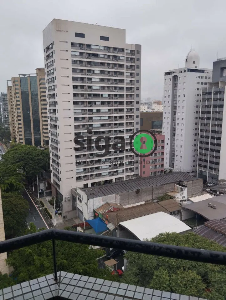 Imagem Apartamento Mobiliado em Moema com 1 Dormitório e 1 Vaga.