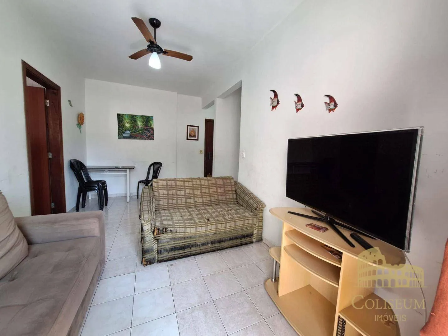 Imagem Apartamento com 1 dormitório à venda, 55 m² por R$ 300.000,00 - Vila Assunção - Praia Grande/SP