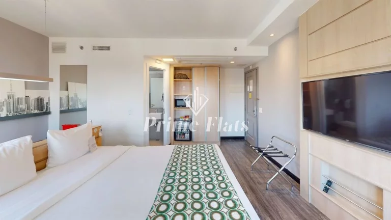 Imagem Flat disponível para venda no Mercure São Paulo Pinheiros Hotel, com 28m², 1 dormitório e 1 vaga de garagem